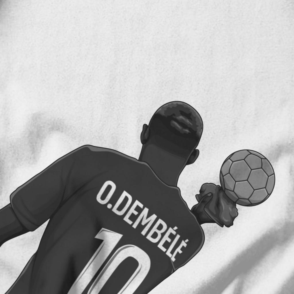 Pánské tričko Ousmane Dembele Francie Fanoušci Dárky Unikátní Y2K Grafické Anime Unisex Oblečení Trička