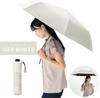PROTECT U Ombrello Pieghevole UV Sole Pioggia Bianco Sporco Protezione 99.9 Giappone