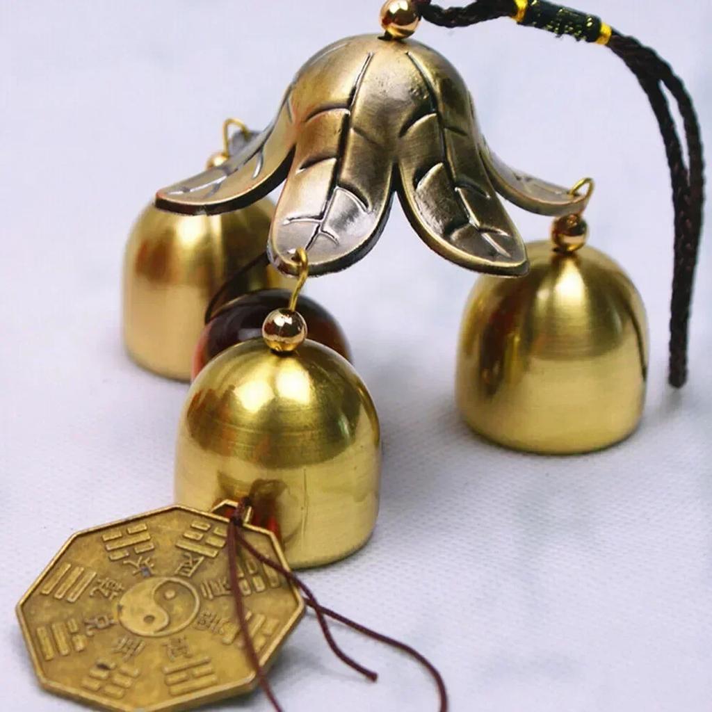 Decoration Wind Chime Garden Charming Copper Alloy Decor Door Hanging Home Ornament Outdoor Sounds Sweet Yard 48cm
