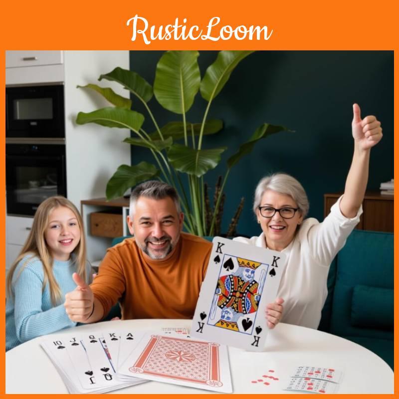 Jumbo Playing Creativity Cards For Leisure Family Game Nights And Decor Party