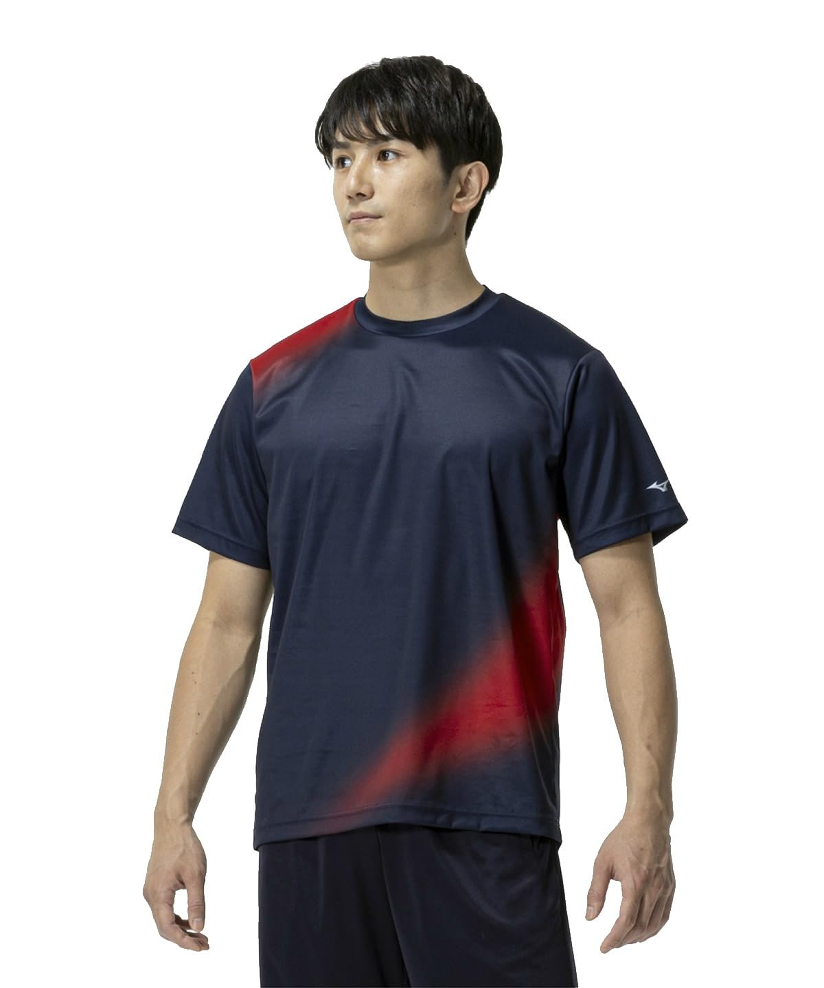 

KISHO Graphic Unisex Baseball Wear Training Practice Short Sleeve Terukatsu Model 25SS 14 Navy L Size [Mizuno] T-shirt (12JACT10) тёмно-синий