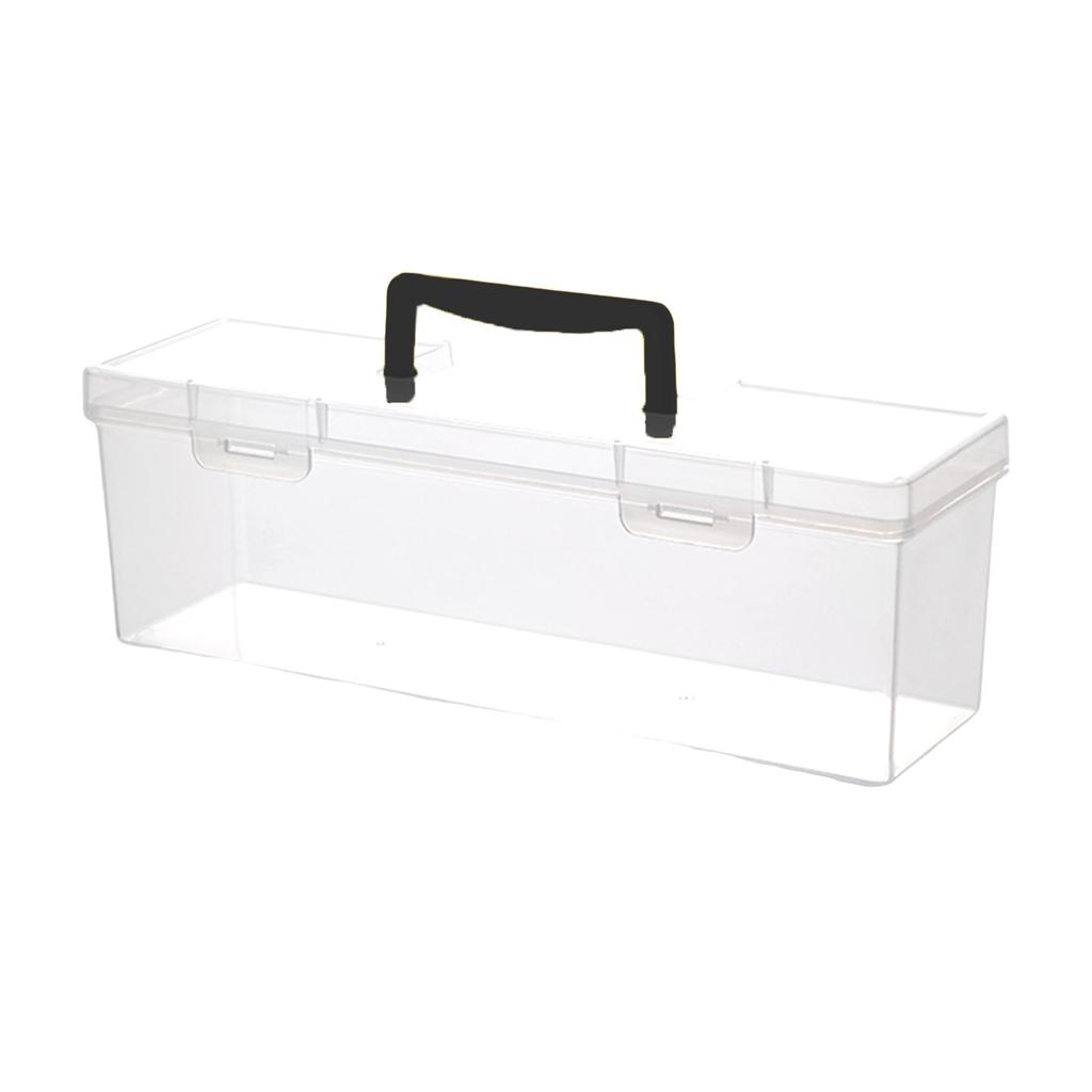 Klare Trading Card Aufbewahrungsbox Spielkartenetui Organizer mit separater Box Acryl Sportkarten Behälter Deckbox