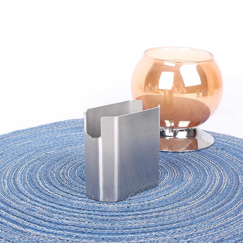 U-shaped Minimalist Napkin Holder for Dining Table, Vertical Paper Towel Holder for Restaurants, Coffee Shops, Hotels, and Western Dining.
