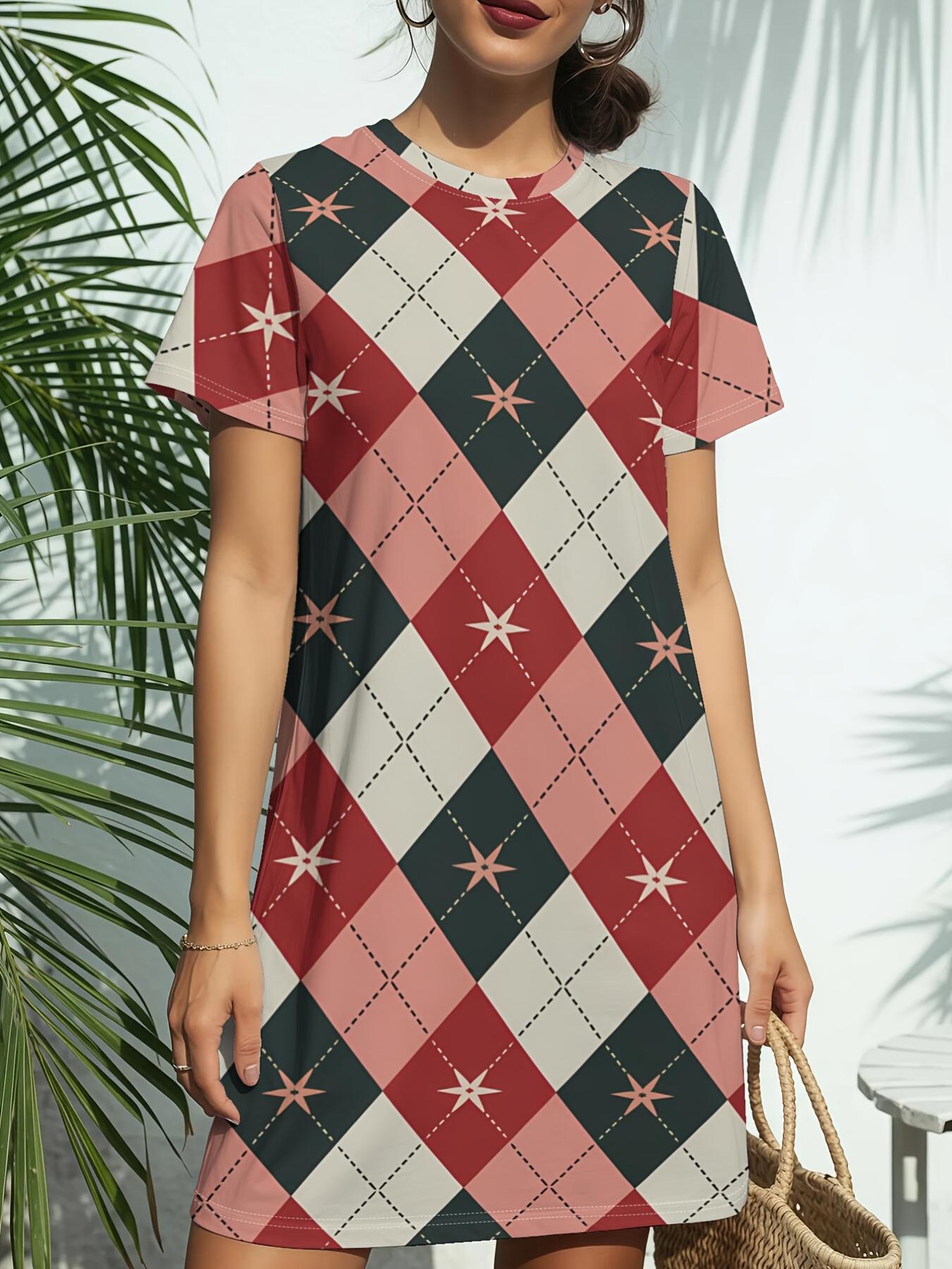 

Ruby Diamond Women s Short Sleeve T-Shirt Dress - Crew Neck Short Dress with Short Sleeves. Non- Suitable for Daily Wear. Birthdays ; Gifts. Spring Su S дубильная кора
