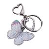 Sweet Butterfly Keychains Party Gifts Stainless Steel Material Cute Keychains Handbag Pendent Keyrings for Women Girls