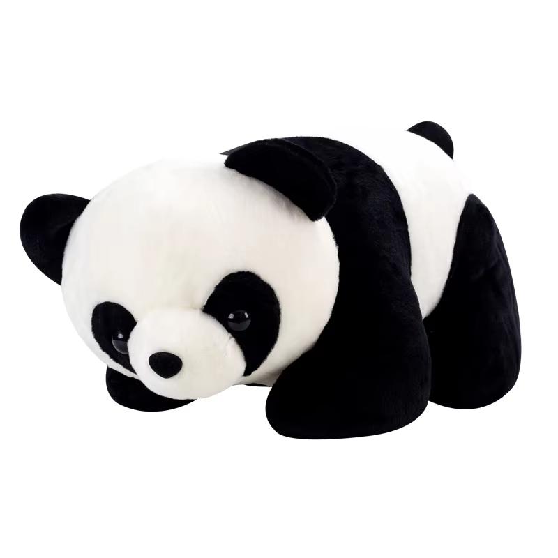 

25 35 45 60Cm Panda Plush Doll Stuffed Toys Giant Baby Animal Plushie Cute Kids Kawaii Room Decor Girl Girlfriend Birthday Gift (As shown-7614)-