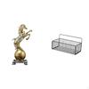 Collectible Resin Decorative Figurine Modern Statue for Centerpiece Shelf Wall Hanging Baskets