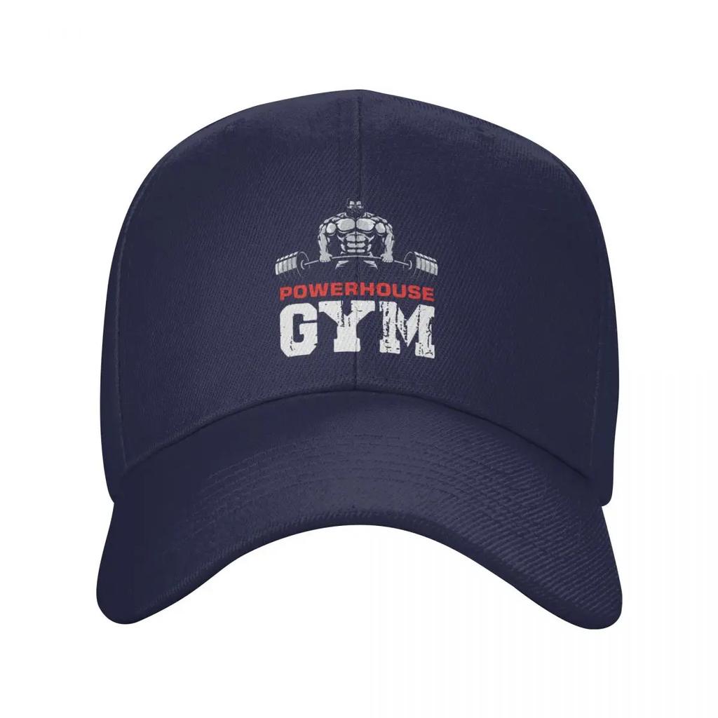 Berretto da Baseball Powerhouse Palestra Fitness Bodybuilding Personalizzato Unisex Donna Traspirante Cappellino da Papà Cappellini Snapback da Esterno