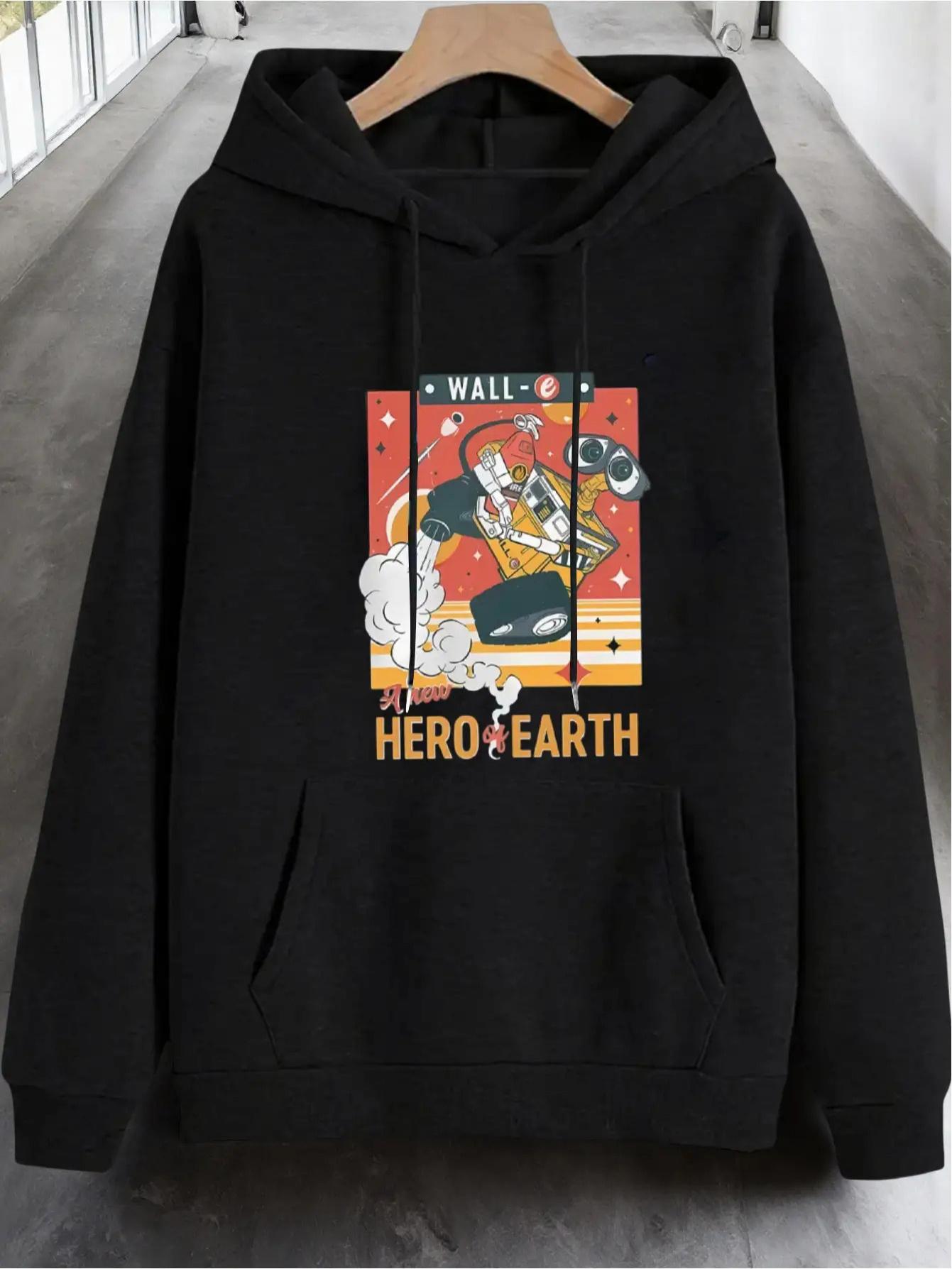 

Disney Women s and Men s Cartoon Pullover with Drawstring Cap and Front Pocket, Casual Clothing for All Seasonsdaily and Outdoor 3XL