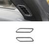 Carbon Fiber for Ford Mustang Mach-E -2024 A-Pillar Side Air Outlet Vent Cover Trim Sticker Interior Accessories