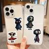 Pack Of 50 Spooky Character Stickers Reusable Adhesive For Device Customization Party Theme Decals