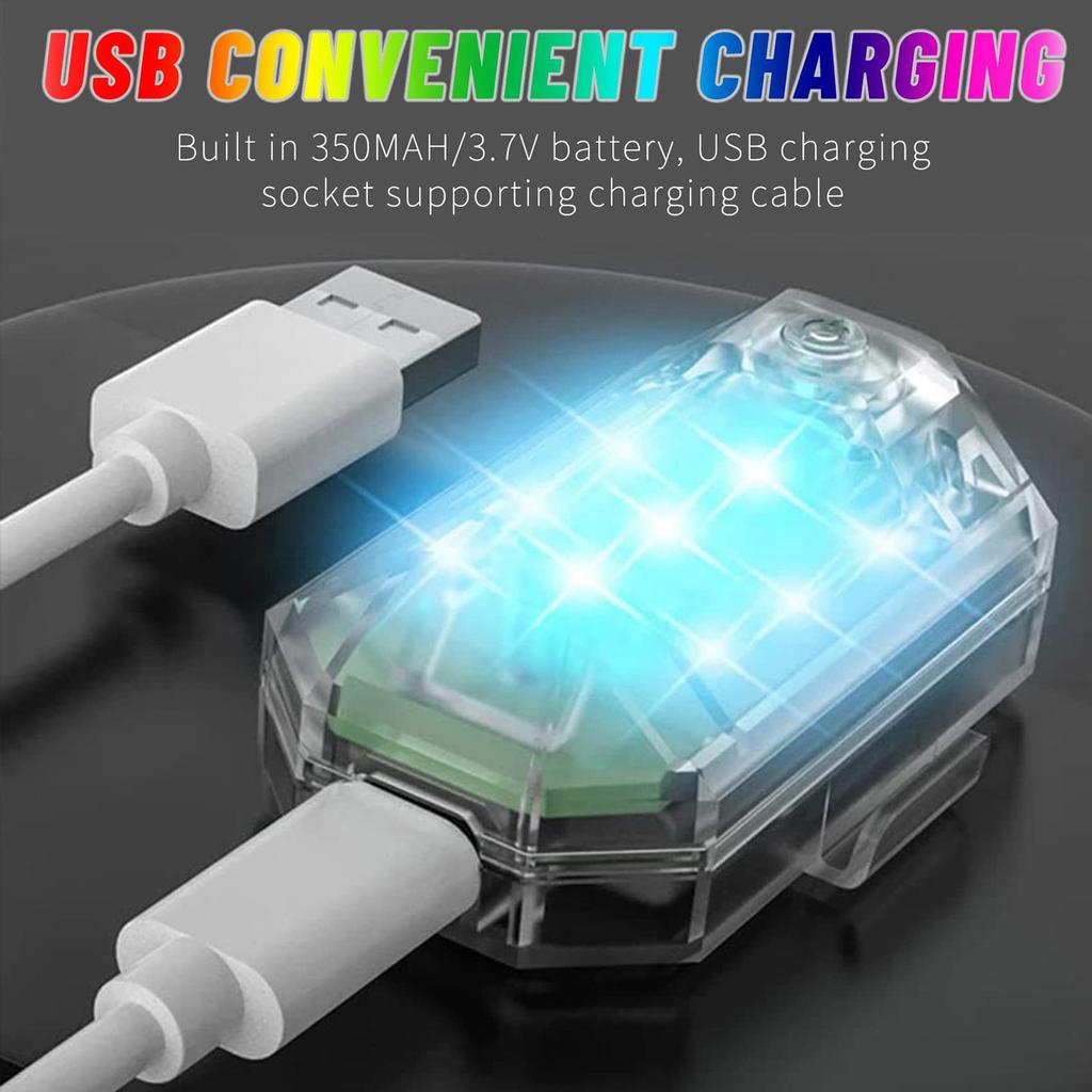 Motorcycle, Electric Bike, Flashing Lights, Airplane Lights, Bicycle Taillights, Car Modification, Navigation Lights
