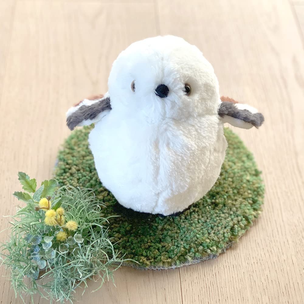 Sonne Zitrone Koromofuru Shimaenaga Weißes Plüschtier 16 x 15 x 18 cm P-8302,