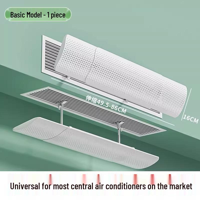 Universal Air Conditioner Deflector: Anti-Direct Blow Office Air Guide