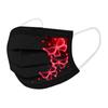 50PC Adult'S Butterfly Printed Mask Disposable Protective Face 