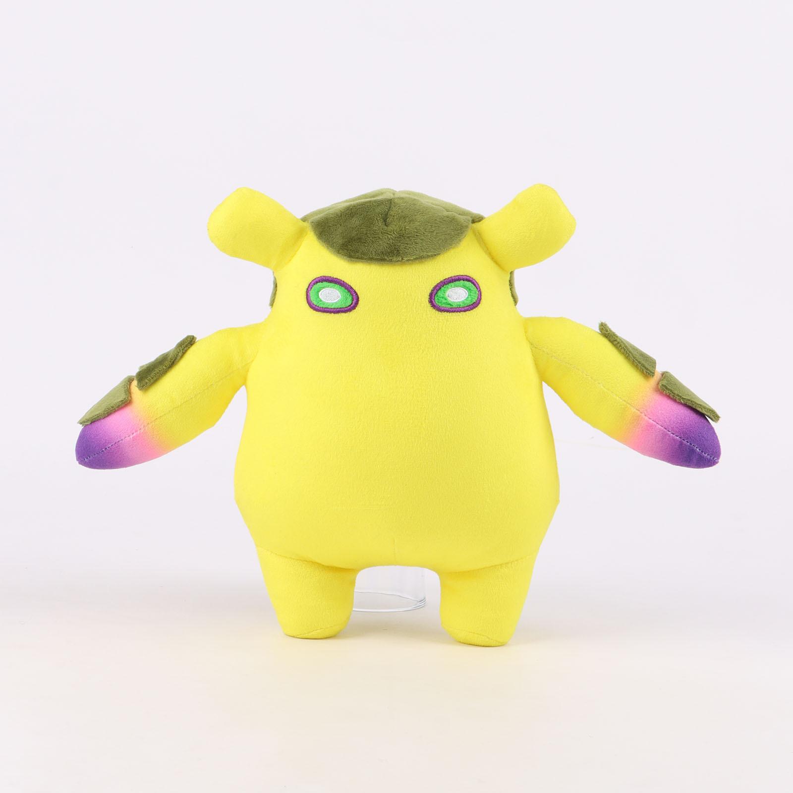 

Новая игра VALORANT Fearless Contract Gekko, окружающая плюшевая кукла, мультяшная кукла 23cm0.16kg жёлтый