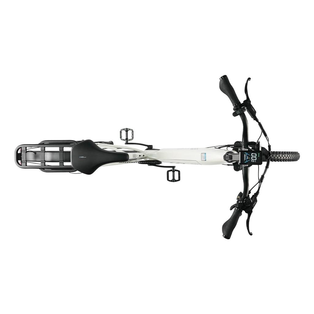 TTGO Z3: 48V15Ah charges overnight. 250W motor eco-friendly. 27.5" tires smooth. Tow seat for family