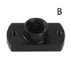Flange Design 3D Printer Nut Wear Resistant Brass POM Nut  Linear Motion Module