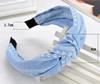 Korean Versatile Fabric Big Bow Wide Edge Popular Hair Hoop Pressing Fashion Headband Hair Clip Headwear