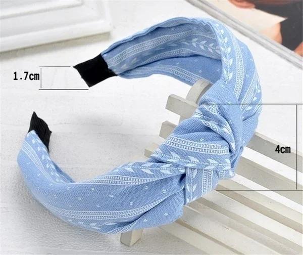 Korean Versatile Fabric Big Bow Wide Edge Popular Hair Hoop Pressing Fashion Headband Hair Clip Headwear
