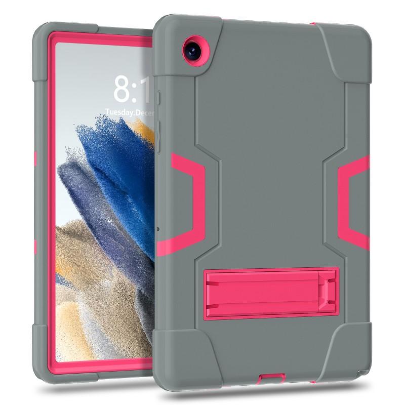 Dayanaklı Galaxy Tab A8 10.5 İnç Darbeye Dayanıklı Kaymaz Çocuk Dostu Tam Kapsamlı Silikon Tablet Kılıfı
