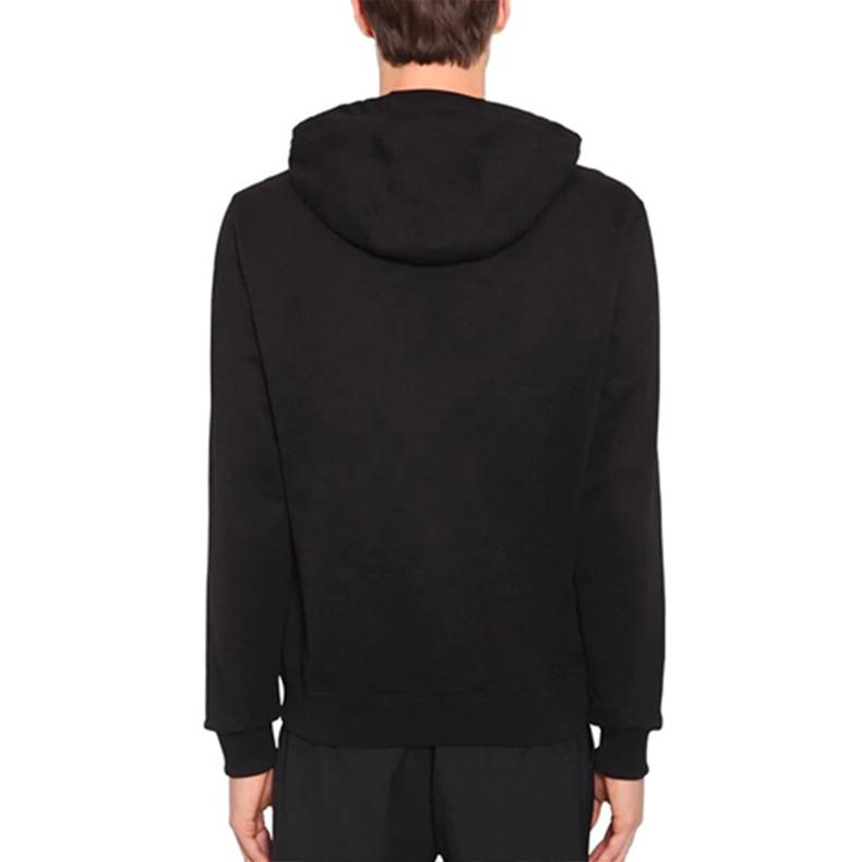 Versace Sweatshirts Men's Black Hooded Moderate Straight Fit A83506-A227994-A008