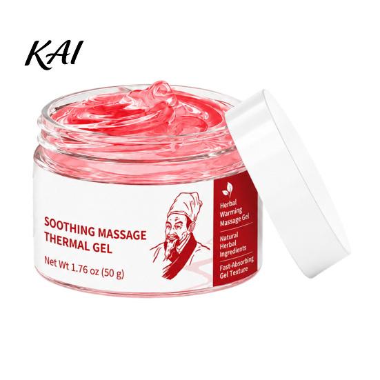 Soothing Massage Cream 1/2Pcs Body Thermal Gel, Natural Herbal Deep Warming Gel Tissue Cream, Firming & Smoothing Skin Moisturizer