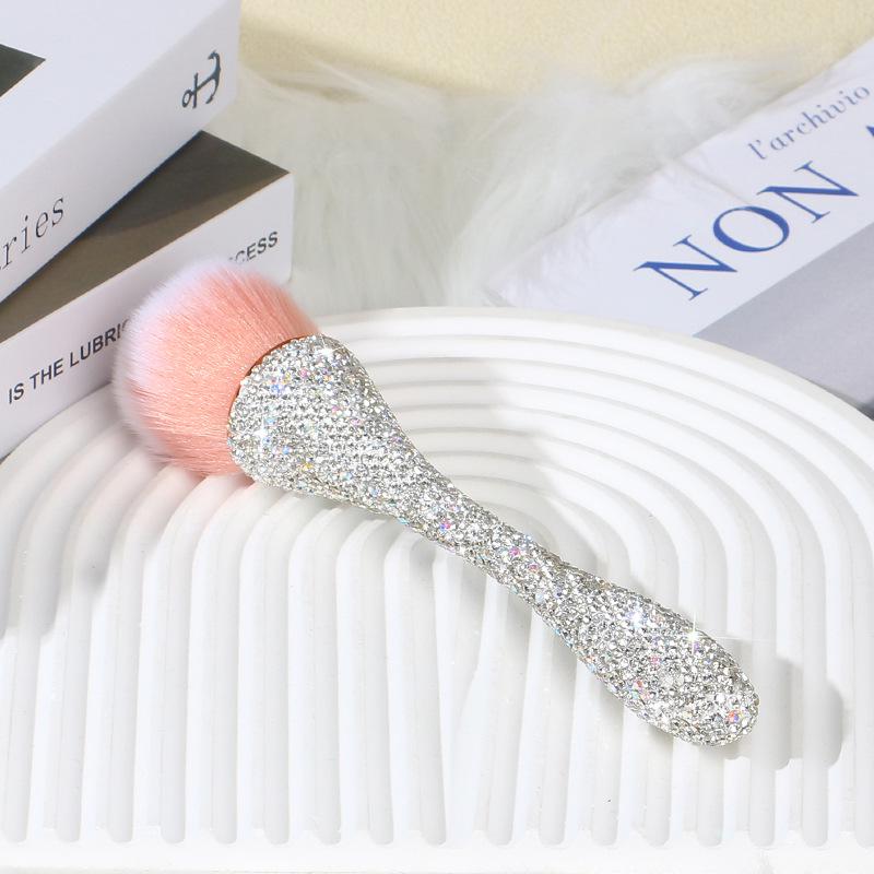 Diamond Waist Soft Hair Oversized Makeup Brush for Loose Powder and Blush