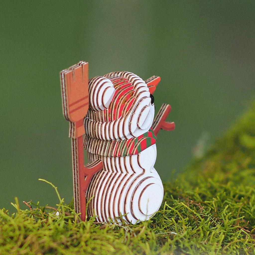 Santa Claus Eco Friendly 3D Paper Puzzle for Children