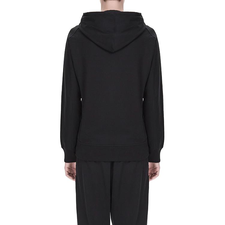 Adidas Y-3 Yohji Letters Hoodie Black/Off White Men Streetwear FJ0440