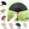 Portable Retro Hand Fan Elegant Classical Folding Fan Chinese Style Folding Bamboo Fan  Home Decor
