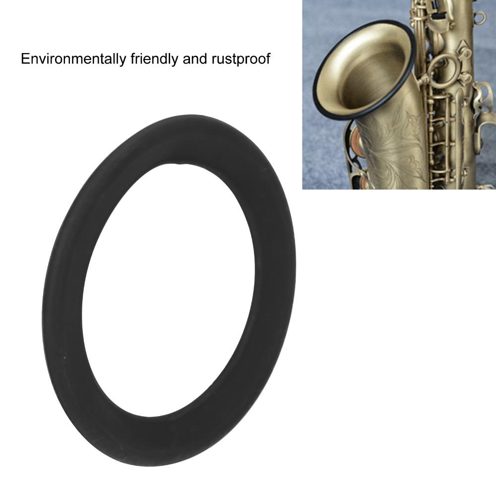 Silicone Silicone Bell Silencer Black Color Wind Instrument Accessory Saxophone Noise Reduction