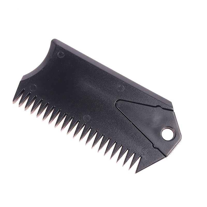 Surfboard Wax Comb With Fin Key Surf Board Wax Comb Cleaning Remover For Water Sports Skimboard Surfing Accessories