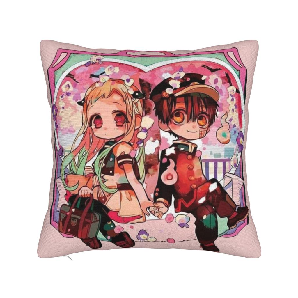 TBHK Manga Square Pillow Covers Polyester Home Hanakoo Nene Yashiro Cushion Cover Cool Home Decoration Throw Pillow Case 40*40