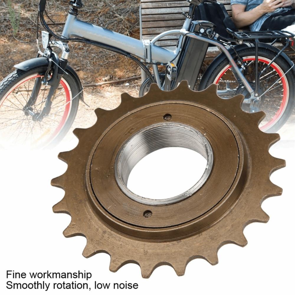 22T Freilaufzahnrad Stahl Schwungradzahnräder Langlebiger Fahrradfreilauf Single-Speed-Fahrrad
