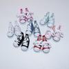 20CM Cotton Doll Shoes: 6 Points BJD Casual Mini Canvas Shoes, 5CM Size