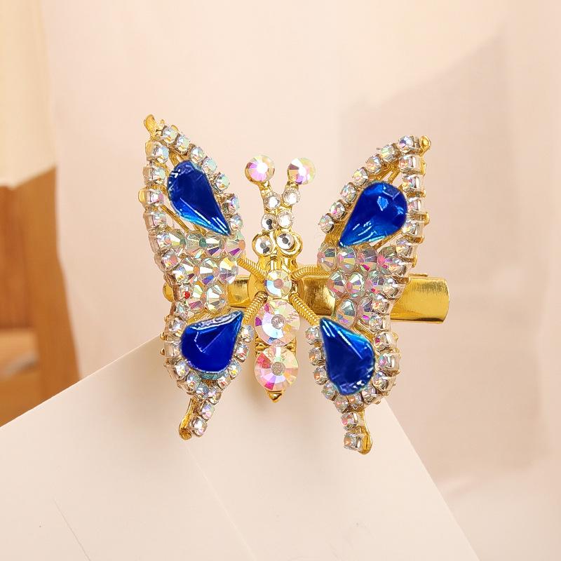 Mergaičių mieli drugelio plaukų segtukai - Fėjos galvos apdangalas, šoninis segtukas kirpčiams