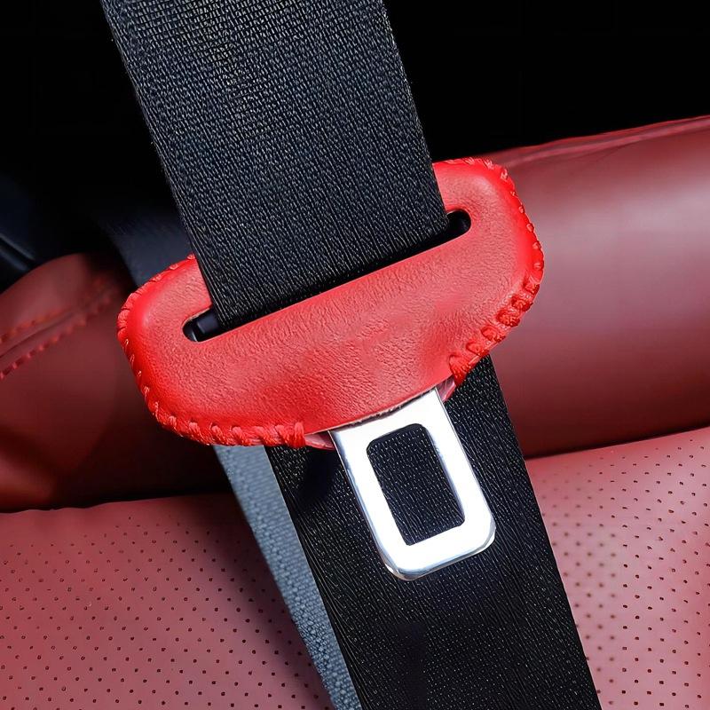 Universal Car Safety Seat Belt Buckle Clip Protector Cover Extender Anti-Scratch Seatbelt Buckle Auto Safety Accessories