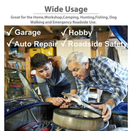 Super Bright COB Pen Light Inspection LED Pocket Work Lamp Flashlight with Clip