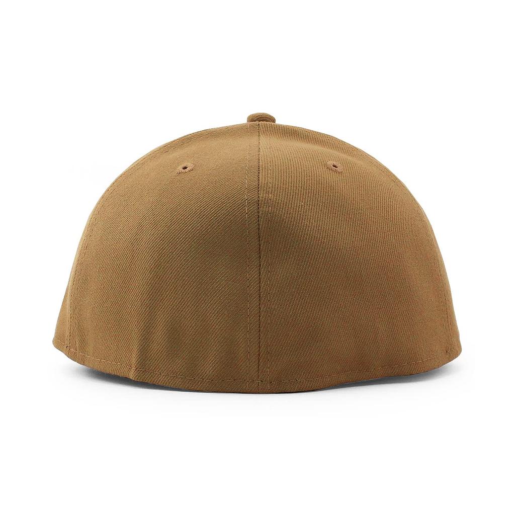 [New Era] 59FIFTY [BLANK BASIC FITTED CAPWHEAT-WHITE FLAG] Plain Blank Basic Plain Hat Cap (7 (approx. 55.8cm)) [Used]