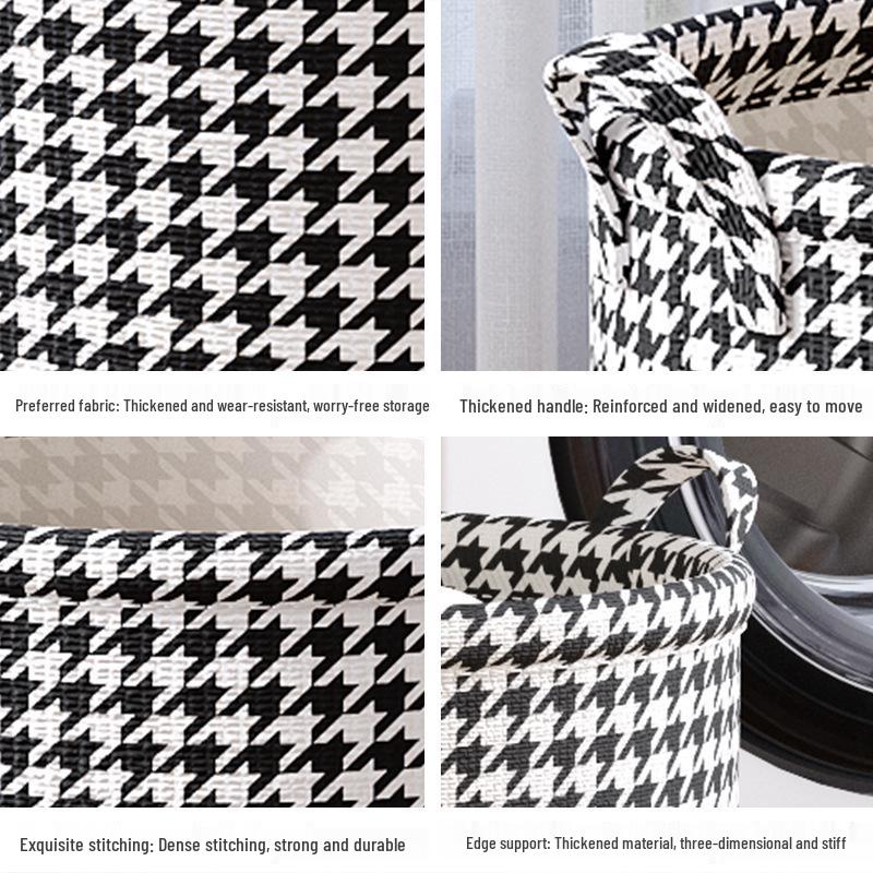 Foldable Laundry & Toy Storage Basket for Bathroom and Sundries