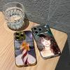 M-Mariah Carey Singer Phone Case For IPhone 17 16 15 14 13 12 Pro Max Plus Electroplated Metal Bumper Case Tempered Glass Back