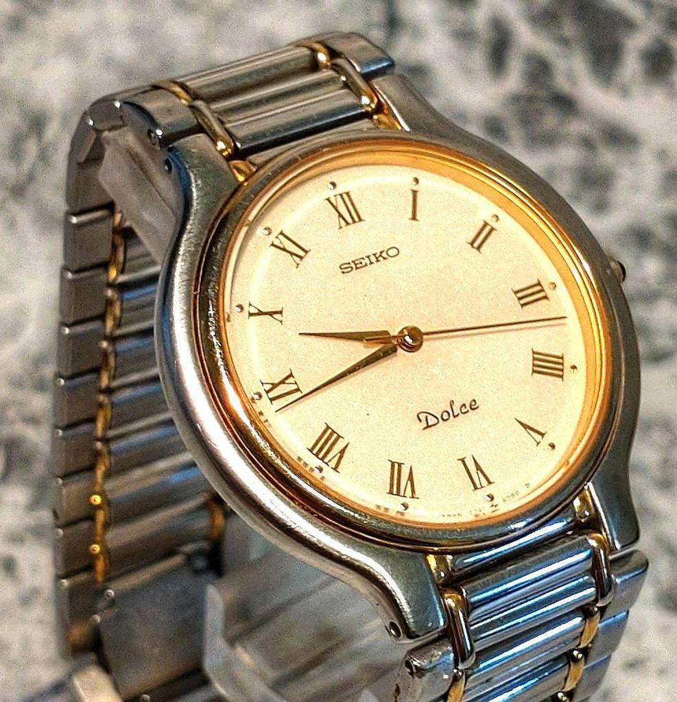 [USED] SEIKO Dolce Silver Gold