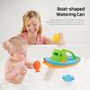 7Pcs/Set Kids Beach Sand Toy with Boat Watering Can Shovel Rake Sand Mold Toddlers Outdoor Beach Digging Tools Boys Girls Gift