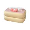 Candy Color  Tissue Box Cover Modern Decorative Facial Tissue Box Holder for Bathroom Vanity Countertops