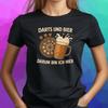 T-Shirt Women Funny Dart and Beer Saying Motif Cotton Size S To 3XLWill Open In a New Window or Tab