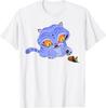 Kpop Demon Hunters Halloween Derpy Spelend met Plantenvaas T-shirt