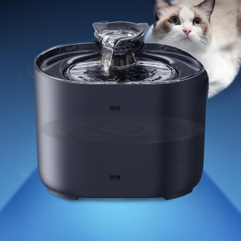 Katzen Trinkbrunnen Hunde Wasserspender Großes Fassungsvermögen Super Leise Automatische Stille Tränke Geschenk für Katzen