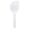 Akebono Sangyo Sushi Rice Paddle, White, Made In Japan, Features Horns, Double Embossed Design, Allows Rice To Be Filled To Every Corner of the Shape,