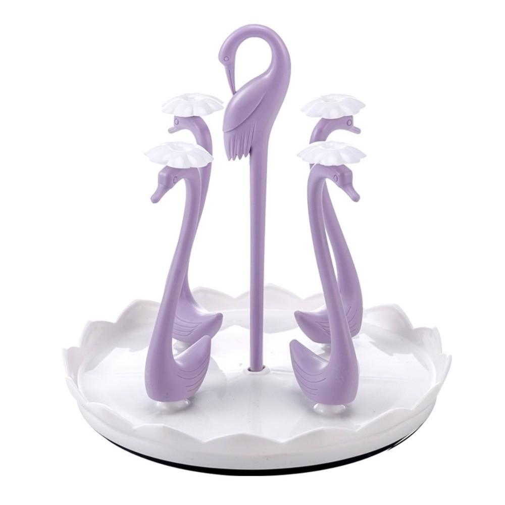 Swan Shaped Cup Support Frame Creative Drinking Cup Drainer Stand Rack  Kitchen Accessories